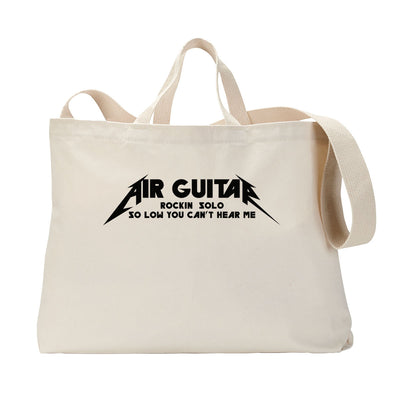 Air Guitar Tote Bag