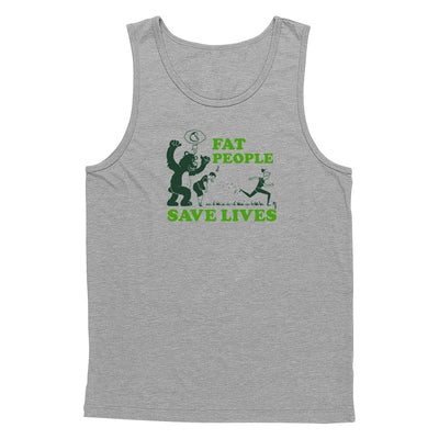 Fat People Save Lives Tank Top