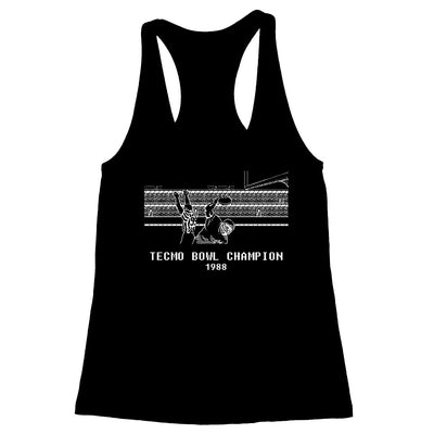 Tecmo Bowl Champion Women's Racerback Tank