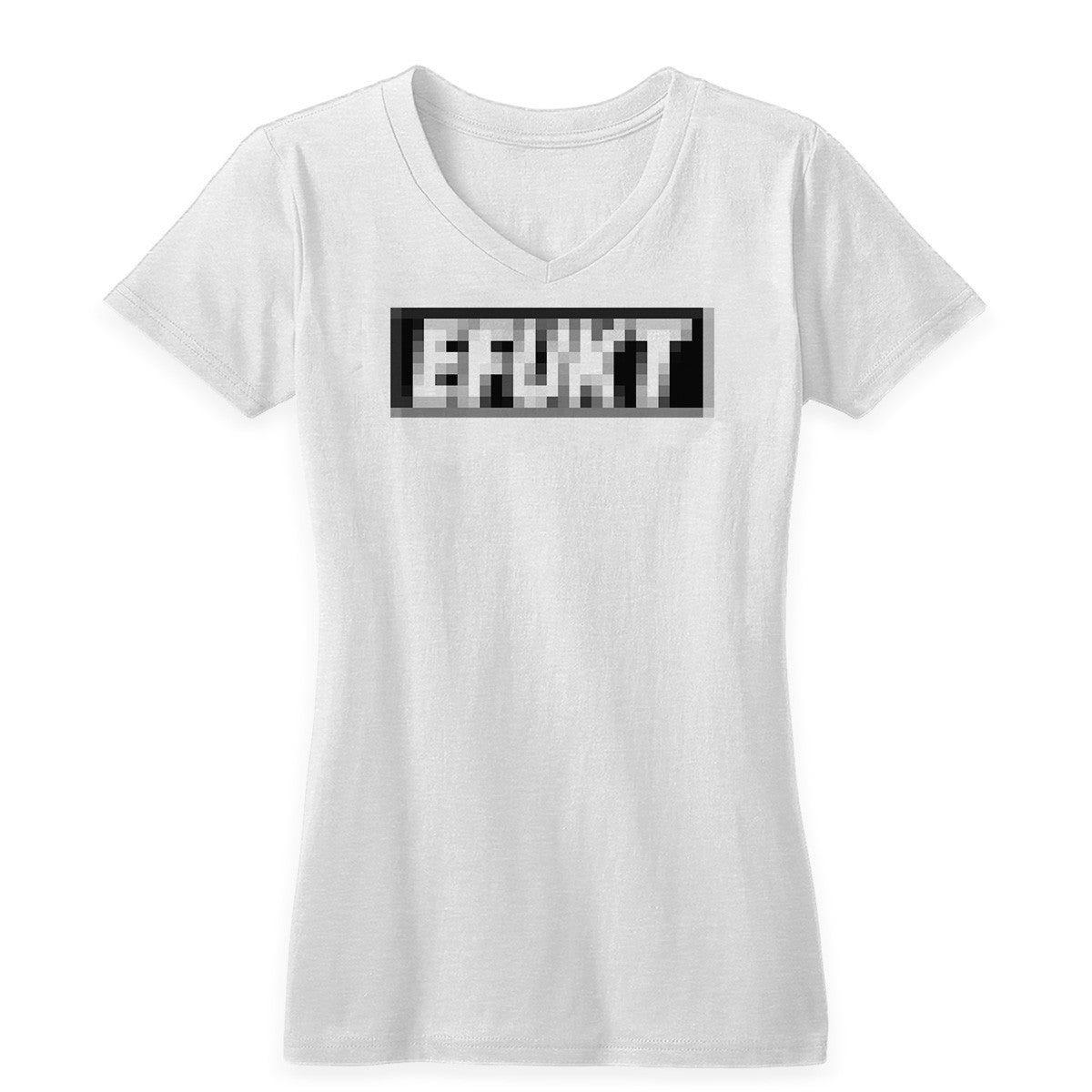 Pixelated Logo Women's V
