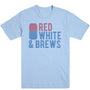 Red White and Brews Men's Tee