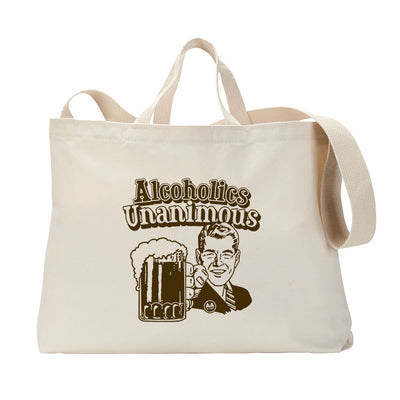 Alcoolics Unanimous Tote Bag
