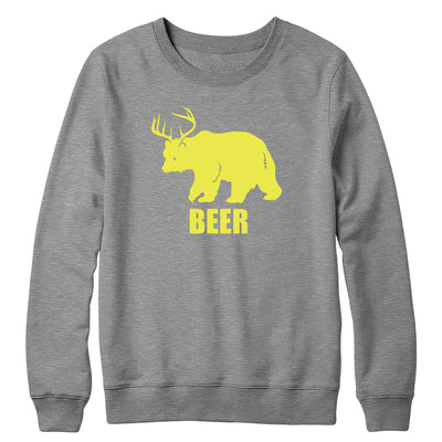 Bear + Deer = Beer Crewneck