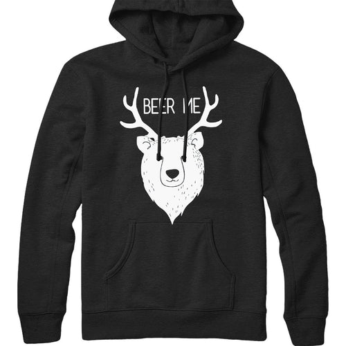 Bear + Deer = Beer Me Hoodie