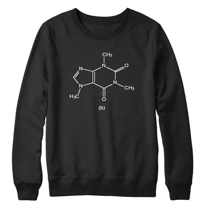 Caffeine Molecule Crewneck