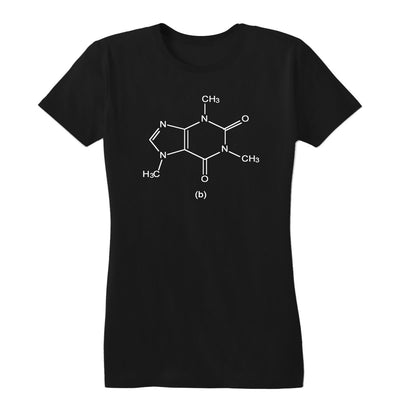 Caffeine Molecule Women's Tee