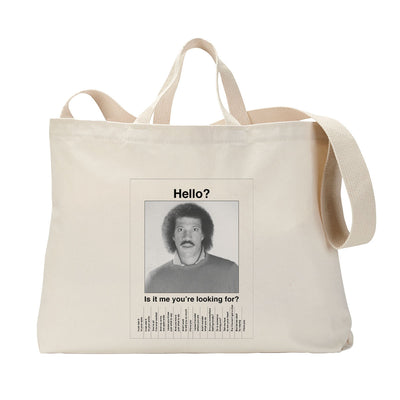 Hello, is it me you're looking for? Tote Bag