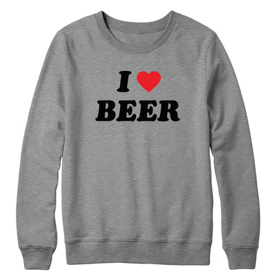 I Love Beer Crewneck