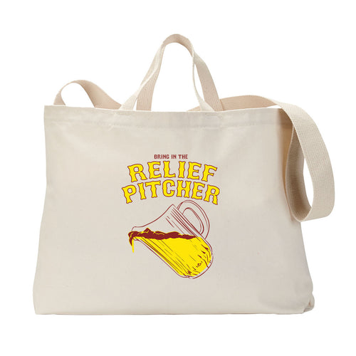 Relief Pitcher Tote Bag