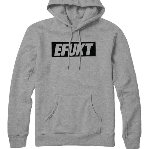 Black EFUKT Logo Hoodie