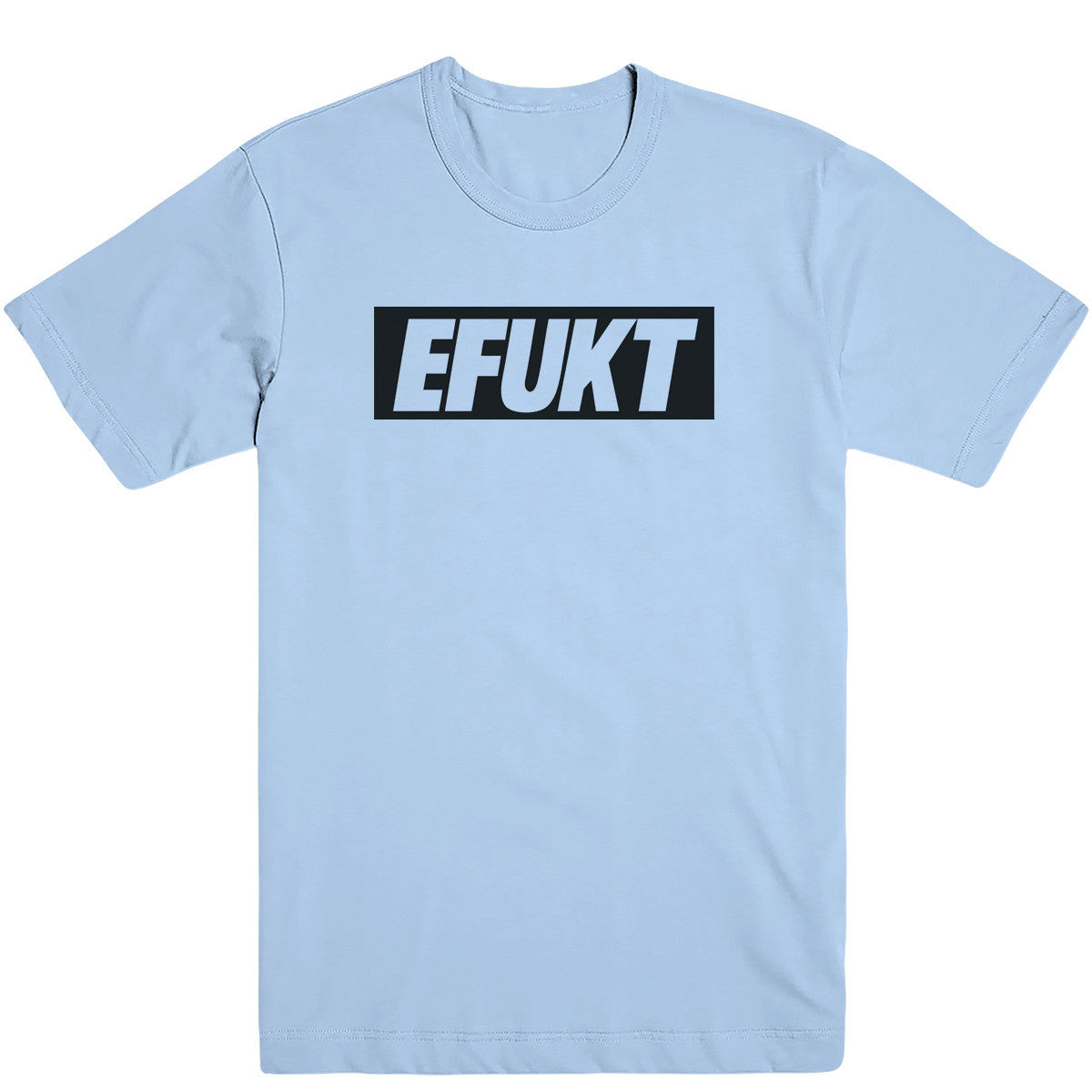 Black EFUKT Logo Tee