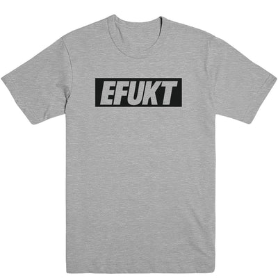 Black EFUKT Logo Tee