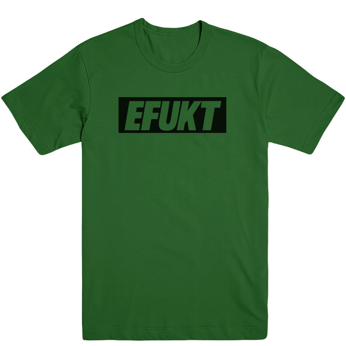 Black EFUKT Logo Tee