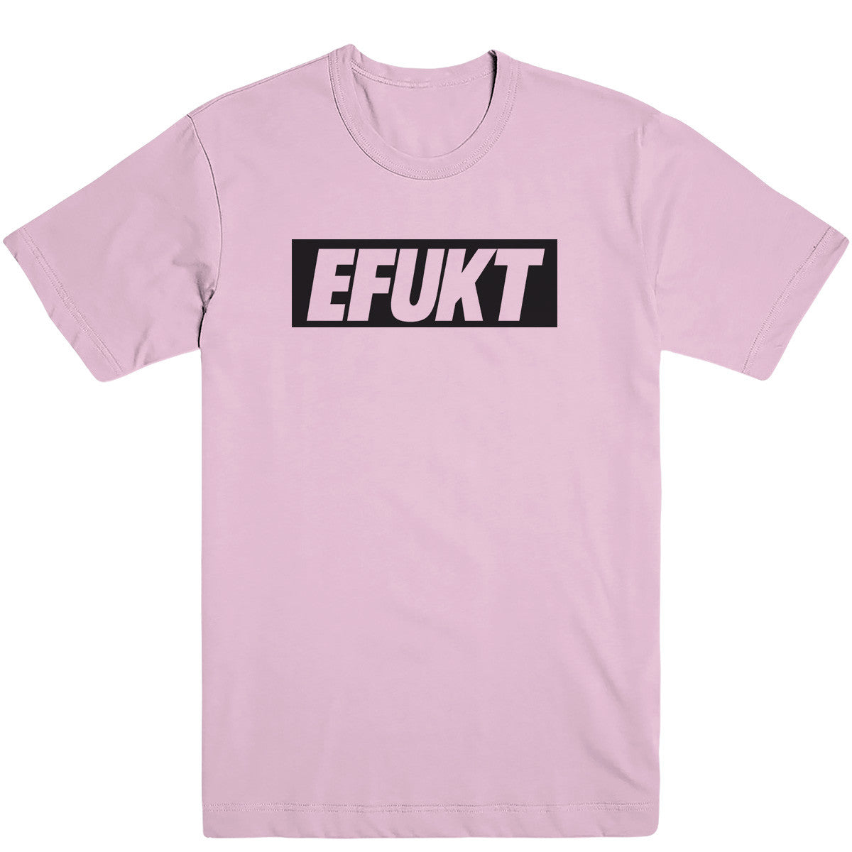 Black EFUKT Logo Tee