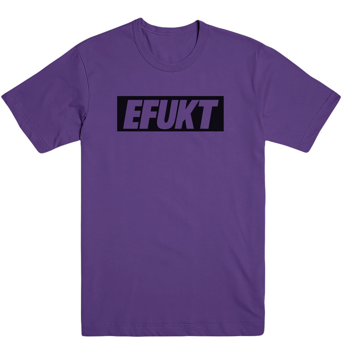 Black EFUKT Logo Tee