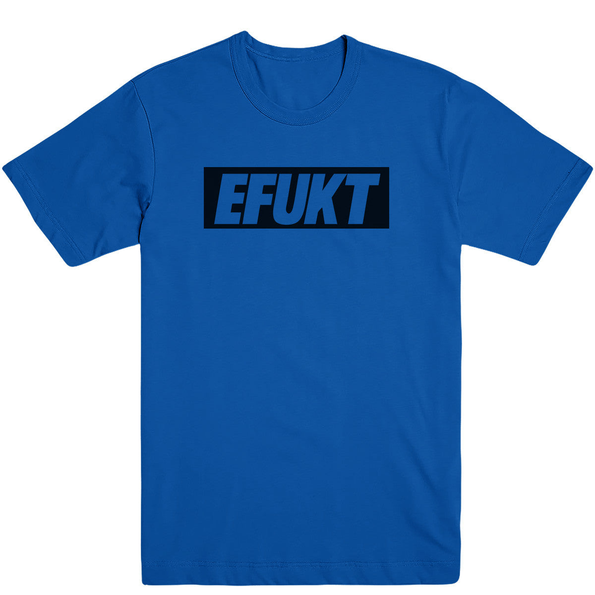 Black EFUKT Logo Tee