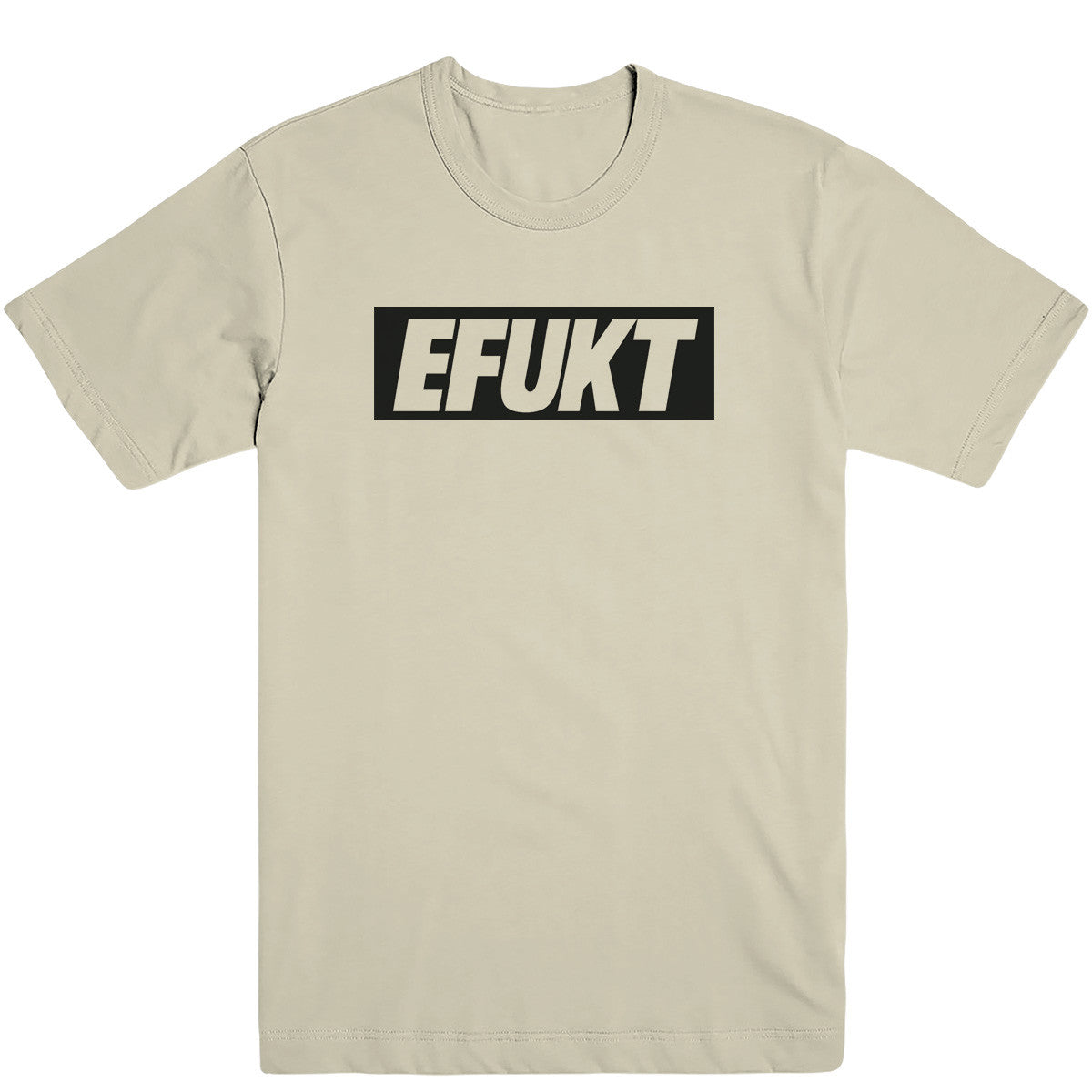Black EFUKT Logo Tee