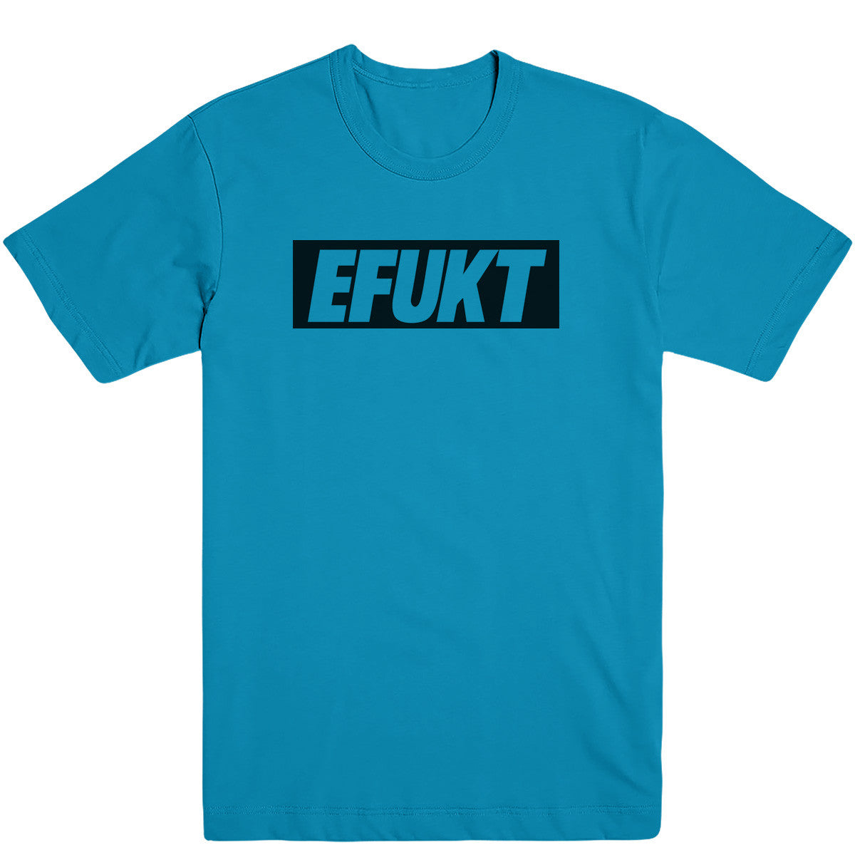 Black EFUKT Logo Tee