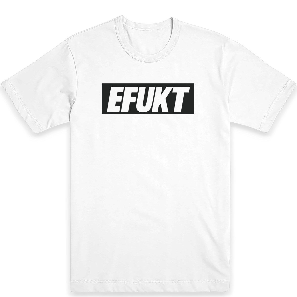 Black EFUKT Logo Tee
