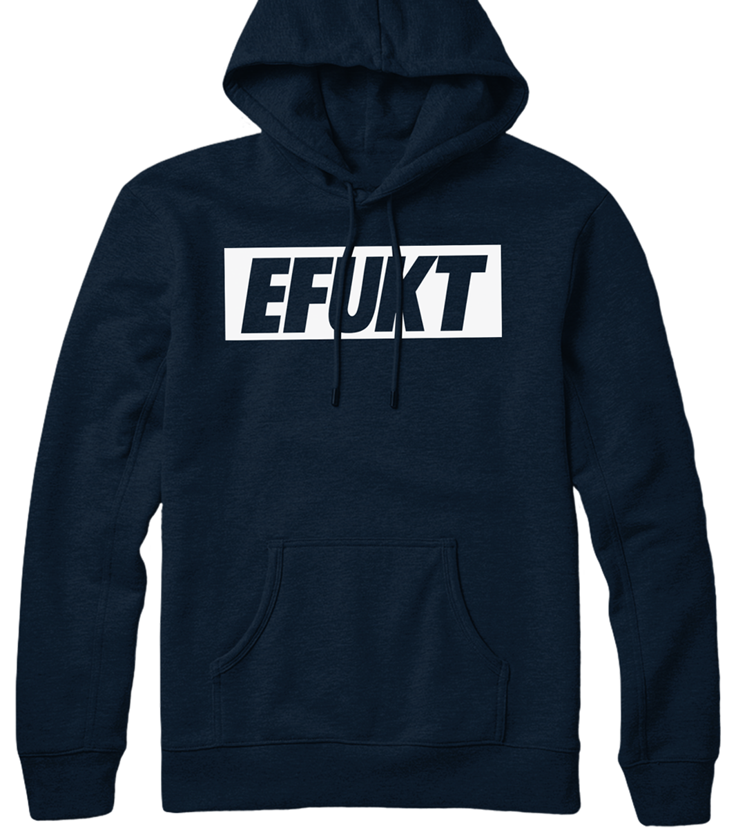 White Logo Hooded Sweatshirt