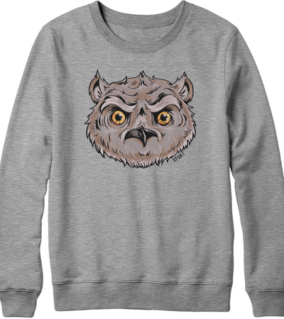 Owl Head Crewneck Sweatshirt
