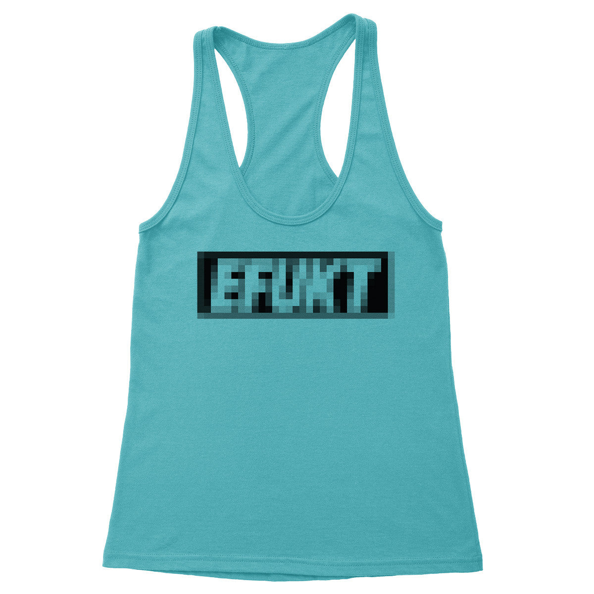 Pixelated Logo Women's Racerback Tank