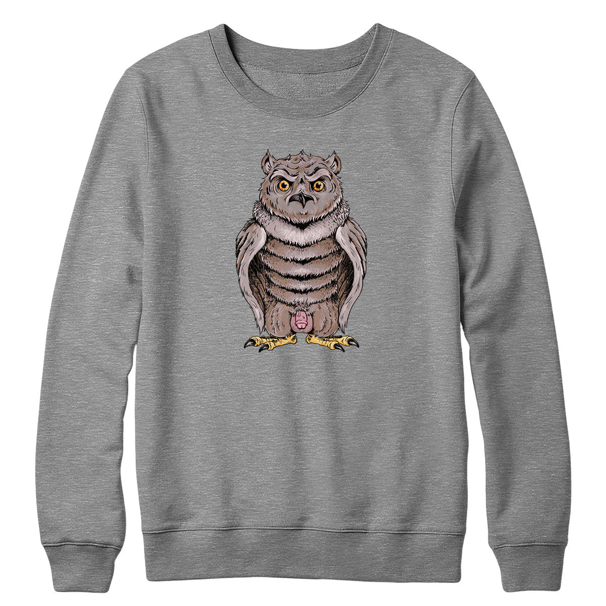 Standing Dick Owl Crewneck