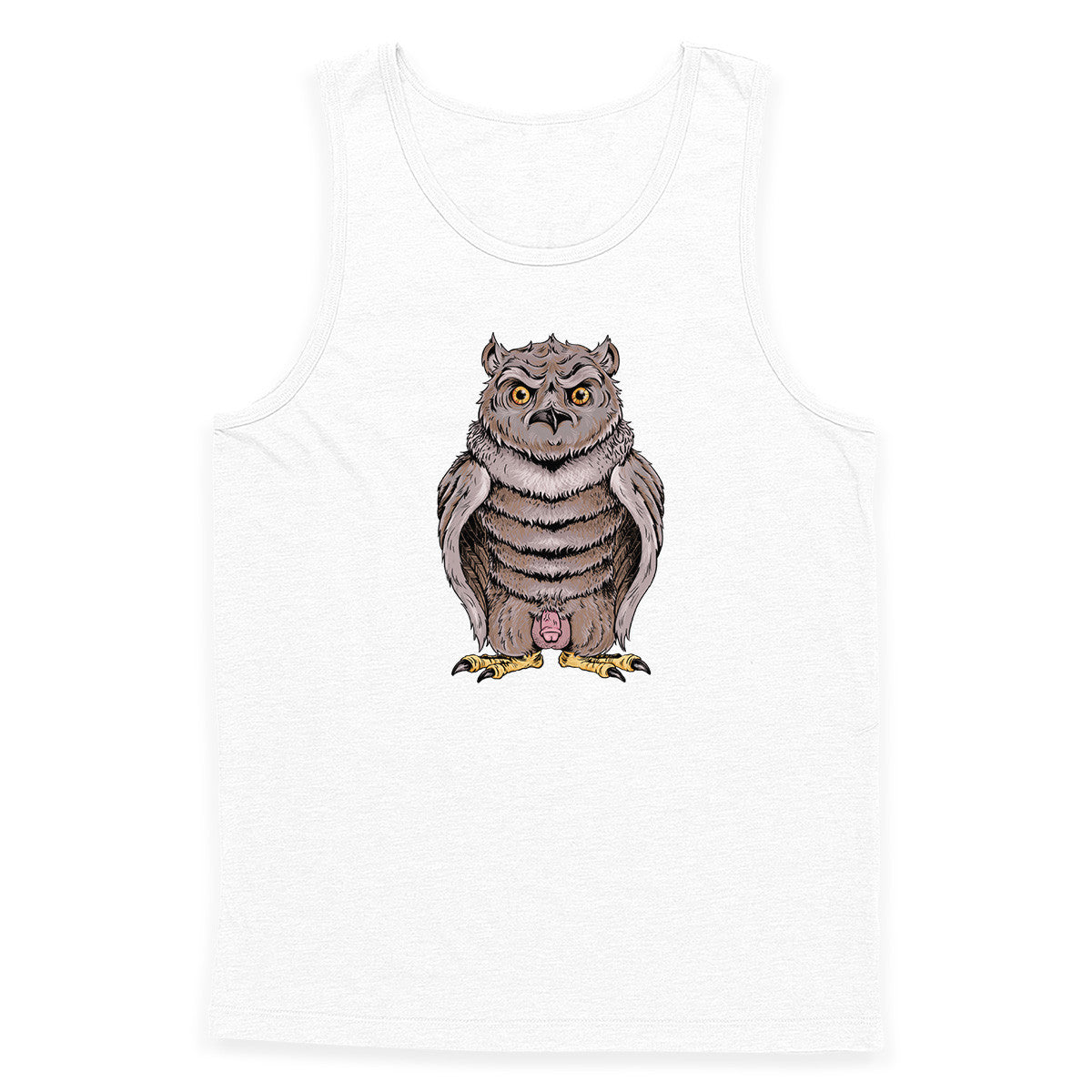Standing Dick Owl Tank Top