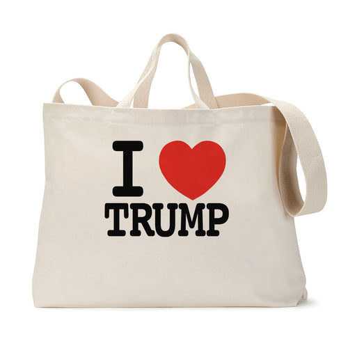 I Love Trump Tote Bag