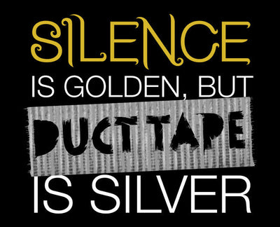 Silence is Golden Tee