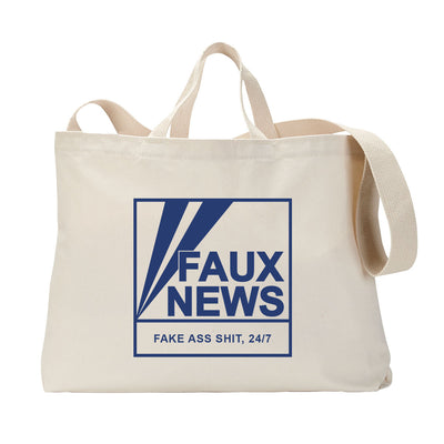Faux News Tote Bag