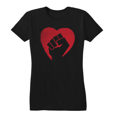 Hearts and Fists Women's Tee