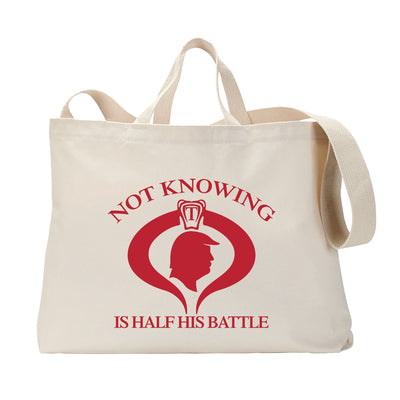 Not Knowing Tote Bag